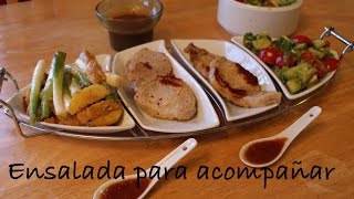 Ensalada para acompañar tus platos fuertes  Voncocina [upl. by Ioj]