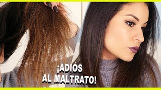 MASCARILLAS PARA EL CABELLO SECO Y MALTRATADO FT MIRIANNY [upl. by Akinhoj578]