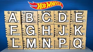 Unboxing 2023 Hot Wheels ABCDEFGHJKLMNPQ Case Compilation [upl. by Artap]