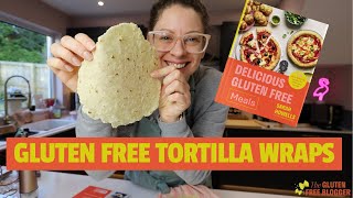 Gluten Free Tortilla Wraps Recipe  from Delicious Gluten Free Meals [upl. by Marguerite]