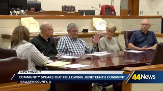 Gallatin County Board faces backlash reverses decision on Juneteenth after heated debate [upl. by Lindley]