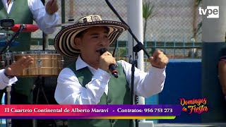 Cuarteto Continental de Alberto Maraví  Mix Dile En Vivo Domingos de Fiesta 2023 [upl. by Anegue203]