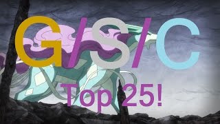 Top 25 Themes of Pokemon GSC Gold Silver amp Crystal [upl. by Leroj53]