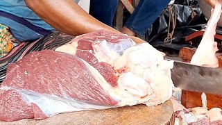 super fresh beef meat cutting ll awesome beef meat cutting 🍖 ll [upl. by Zumwalt432]