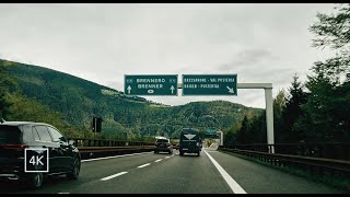 Cozy ride along the highway in Italy 4K  POV [upl. by Arded]