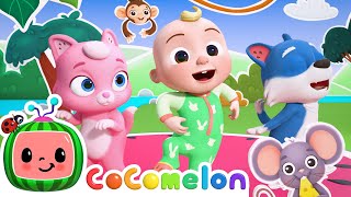 Animal Dance Dance Party  CoComelon Animal Time  Animals for Kids [upl. by Attelrak694]