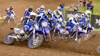 Motocross Kids at MXoN Matterley Basin  Yamaha YZ bLU cRU CUP 2024 by Jaume Soler [upl. by Goda574]