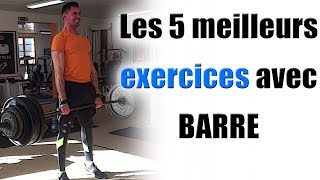 LES 5 MEILLEURS EXERCICES AVEC BARRE  ksCoaching [upl. by Millisent]