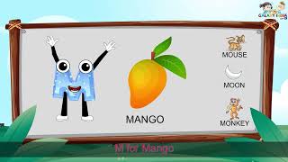 M for Mango  Phonics Sound of Letter M  Learn the M Sound with Fun Words and Activities for Kids [upl. by Nwadahs]