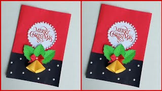 Easy Christmas Card Ideas Handmade Merry Christmas Greeting card Ideas 2024  Card for Christmas [upl. by Hendry]