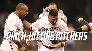 MLB  PinchHitting Pitchers [upl. by Abell]