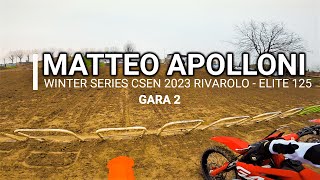 WINTER SERIES CSEN 2023 RIVAROLO GARA 2 ELITE 125 [upl. by Odlavu719]