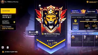 NIGHTHAWKS 2 GUILD MEMBERS REVEALED  HOW TO JOIN NIGHTHAWKS 2 FREE FIRE [upl. by Vanna944]