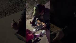 Lukas Nelson signing Evelyn’s album [upl. by Wesa]