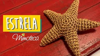 RECEITA ESTRELA AMIGURUMI  RECEITA 14 [upl. by Yeuh]