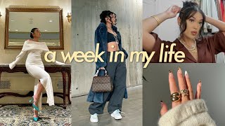 a week in my life VLOG  grwm outfits new nails etc [upl. by Barden]