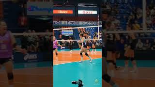 Rondina end the set for the Titans pvlallfilipinoconference pvl volleyball [upl. by Birck506]