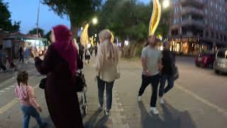 4K WALKING street TURKEY yalova CITY 2023 summer [upl. by Sonnie]