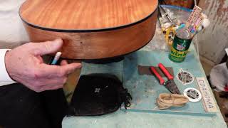 Wiring Hardware and Set Up on a Kit Guitar Part 6 Guitar Kit World ES175 Kit Build [upl. by Ydassac]