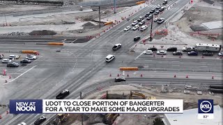 Yearlong Bangerter Highway closure begins Monday but delays expected sooner [upl. by Doggett995]