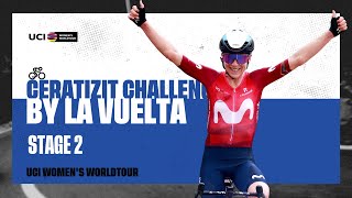 2022 UCIWWT Ceratizit Challenge by La Vuelta  Stage 2 [upl. by Retsub644]