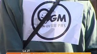 La colère des antiOGM Lyon [upl. by Miun528]