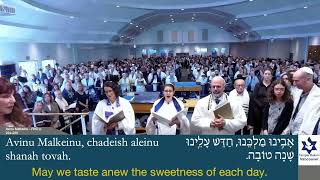 Avinu Malkeinu Janowski  Rosh Hashanah 5785 [upl. by Ecallaw]