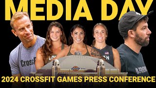 2024 CrossFit Games Media Press Conference [upl. by Yelkao]