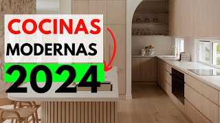 ✅ COCINAS MODERNAS 2024 TENDENCIAS [upl. by Noyek]