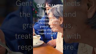 Gentleness  🍎 The Fruits of the Spirit 🌱  Galatians 522 KJV [upl. by Etnwahs]