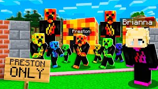 I Found a PRESTON Only Server in Minecraft [upl. by Ivonne]