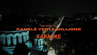 Remis Retro YVA  Panelė Verta Milijono Karaoke [upl. by Shoemaker]