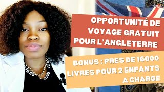 🇬🇧BONNE NOUVELLE BOURSE TOTALEMENT FINANCÉE POUR ETUDIER GRATUITEMENT EN ANGLETERRE immigration [upl. by Esbenshade]