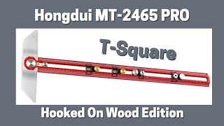 Hongdui MT2465 Pro Combination TSquare Hooked On Wood Edition Review GIFTED [upl. by Mercie]