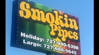 Smokin Pipes Smoke Shop Holiday Fl [upl. by Notlek]