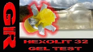 Gel Test  DDupleks Hexolit 32 Hunting Shotgun Load [upl. by Novello]