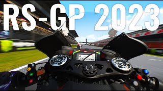 Aprilia RSGP 2023 4K Gameplay  MotoGP 22 [upl. by Ecnedurp]