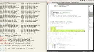 pyroot tutorial 01  Basic 1D histogram global objects styles [upl. by Ronica386]