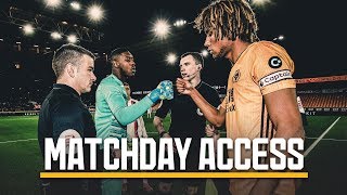 U23s first ever European fixture Wolves 11 PSG  Matchday Access [upl. by Tedman761]