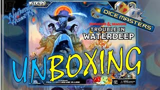 DICE MASTERS Trouble in WATERDEEP  Box  UNBOXING [upl. by Narine742]