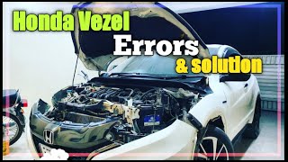 Honda Vezel Errors and Solution Hand Break Button Issue Dct Issue vezel Errors hondavezel error [upl. by Raimund]