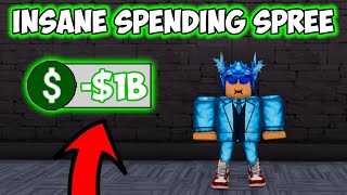 Going On An INSANE Spending Spree In Sneaker Resell Simulator Roblox [upl. by Babita670]