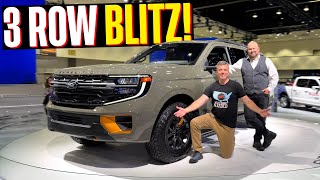 2024 LA Auto Show The Best Three Row SUVs Of The Year [upl. by Giorgia463]