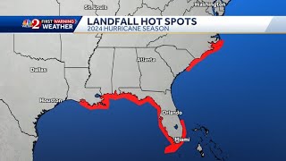 2024 hurricane season brings new risks Longrange forecast reveals crucial hot spots for [upl. by Ttenneb]