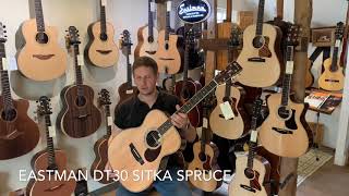 Eastman DT30 OM Sitka Spruce [upl. by Aivartal]