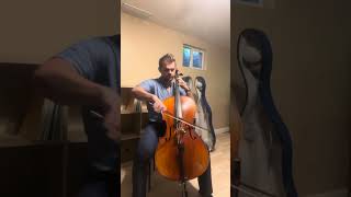 2024106 Bach 2nd cello suite Prelude in D minor [upl. by Anaahs]