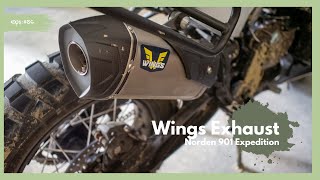 Norden 901 Sound Upgrade Stock vs Wings Titanium Exhaust—Hear the Difference [upl. by Yeclek]