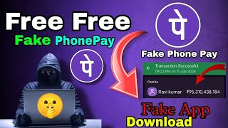 Scanner wala Fake Phone Pay Paytm Gpay Apk download latest version  Fake payment Screenshot apk💯✅ [upl. by Ahsiel]