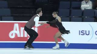 2024 Skate America FS Pairs Practice  Anastasiia Metelkina amp Luka Berulava [upl. by Elsey414]