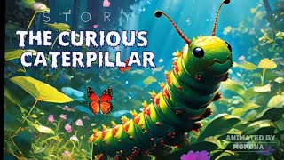 THE CURIOUS CATERPILLAR  Animated story  English cartoon [upl. by Oicnanev308]